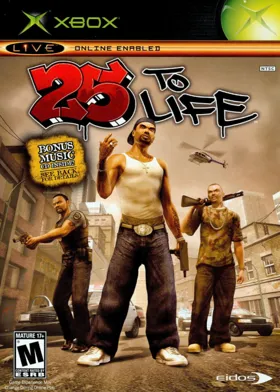 25 To Life (USA) box cover front